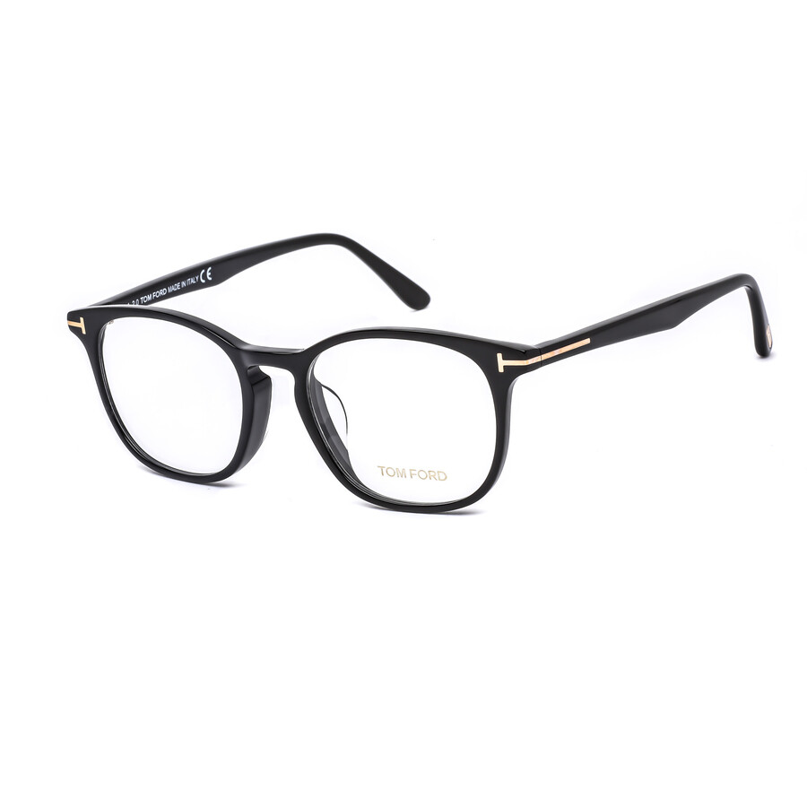 Tom Ford Men's Black Round Eyeglass Frames FT5505F00152 664689966073 Eyeglasses