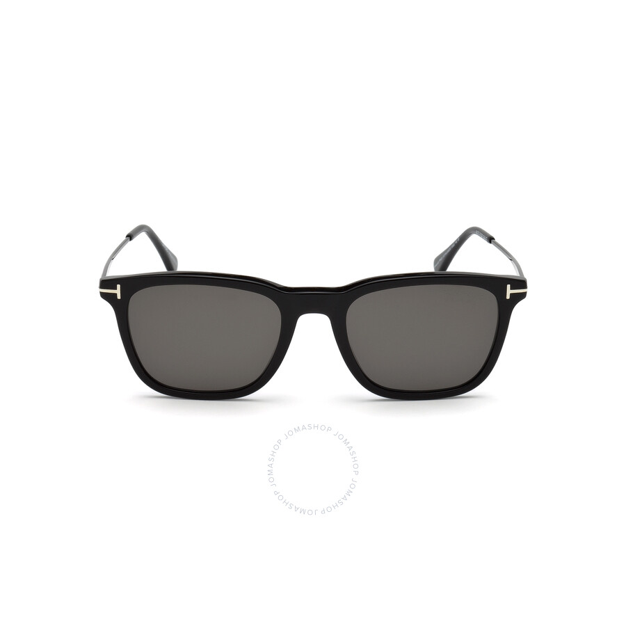 Tom Ford Open Box -  Arnaud Polarized Grey Square Men's Sunglasses Ft0625 01d 53 In Grey