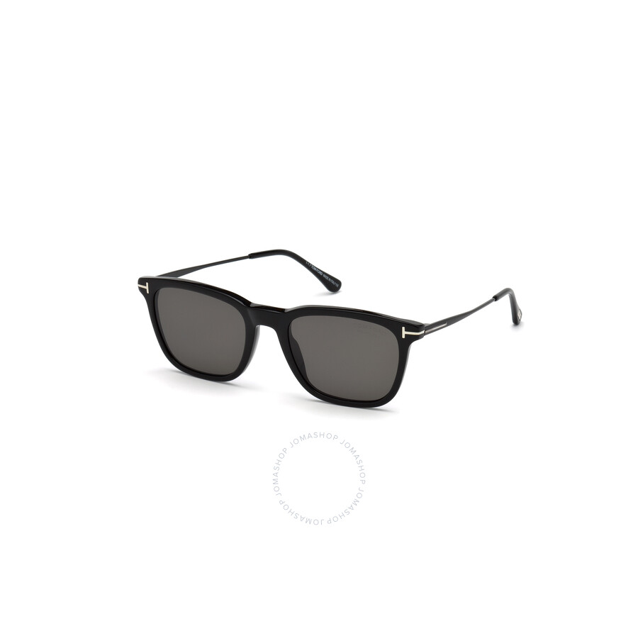 Tom Ford Open Box -  Arnaud Polarized Grey Square Men's Sunglasses Ft0625 01d 53 In Grey