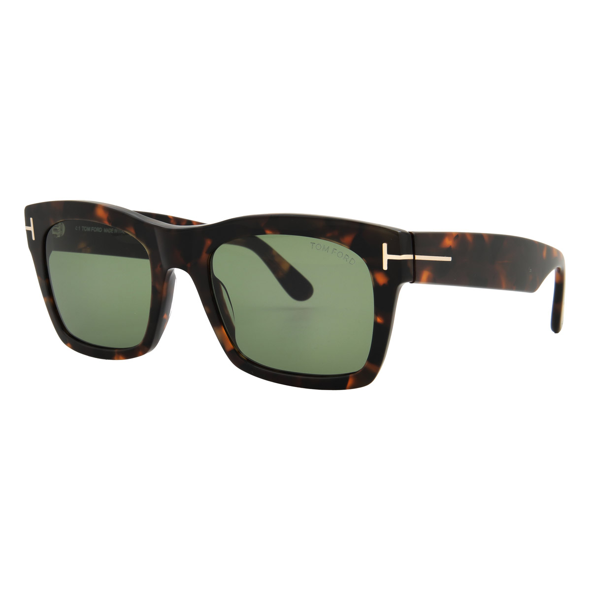 Tom Ford Nico-02 Green Square Men's Sunglasses FT1062 56N 56
