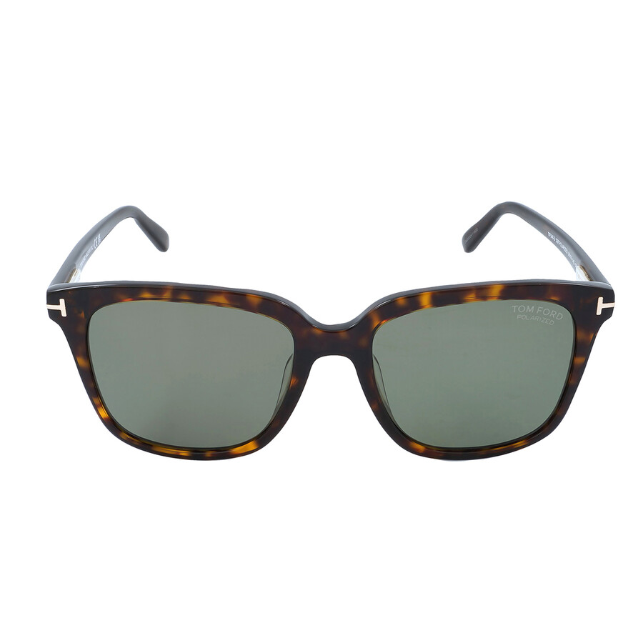 ★追跡&関税込【Lack of Color】Sundowner Tom Ford Polarized Green Square Men's Sunglasses FT0948-D
