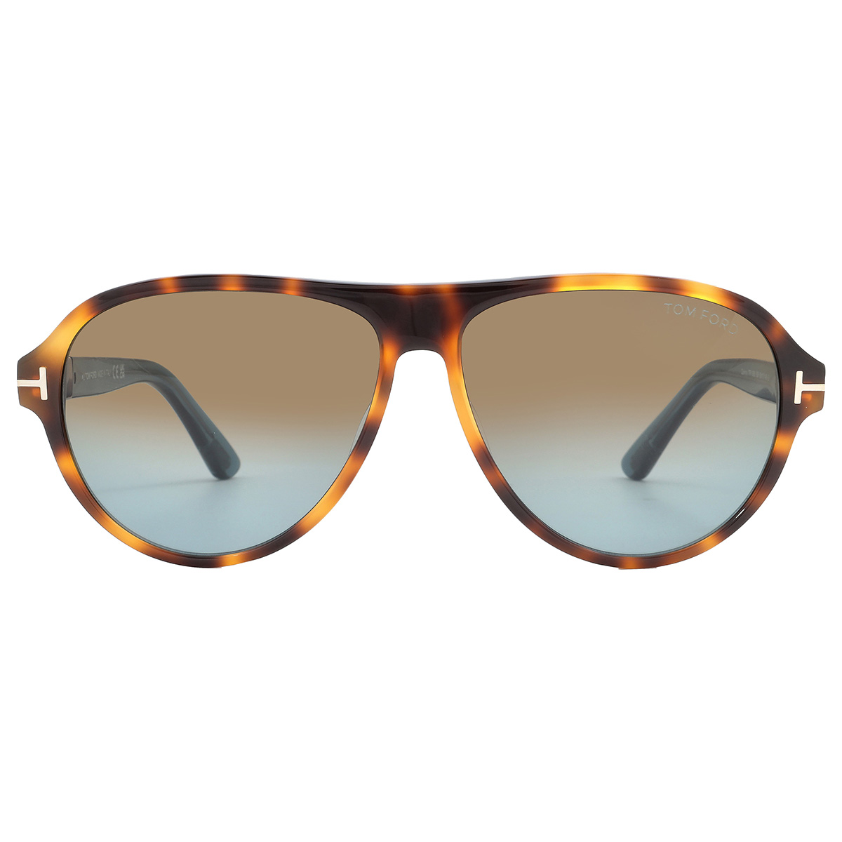 Tom Ford Quincy Brown Gradient Pilot Men