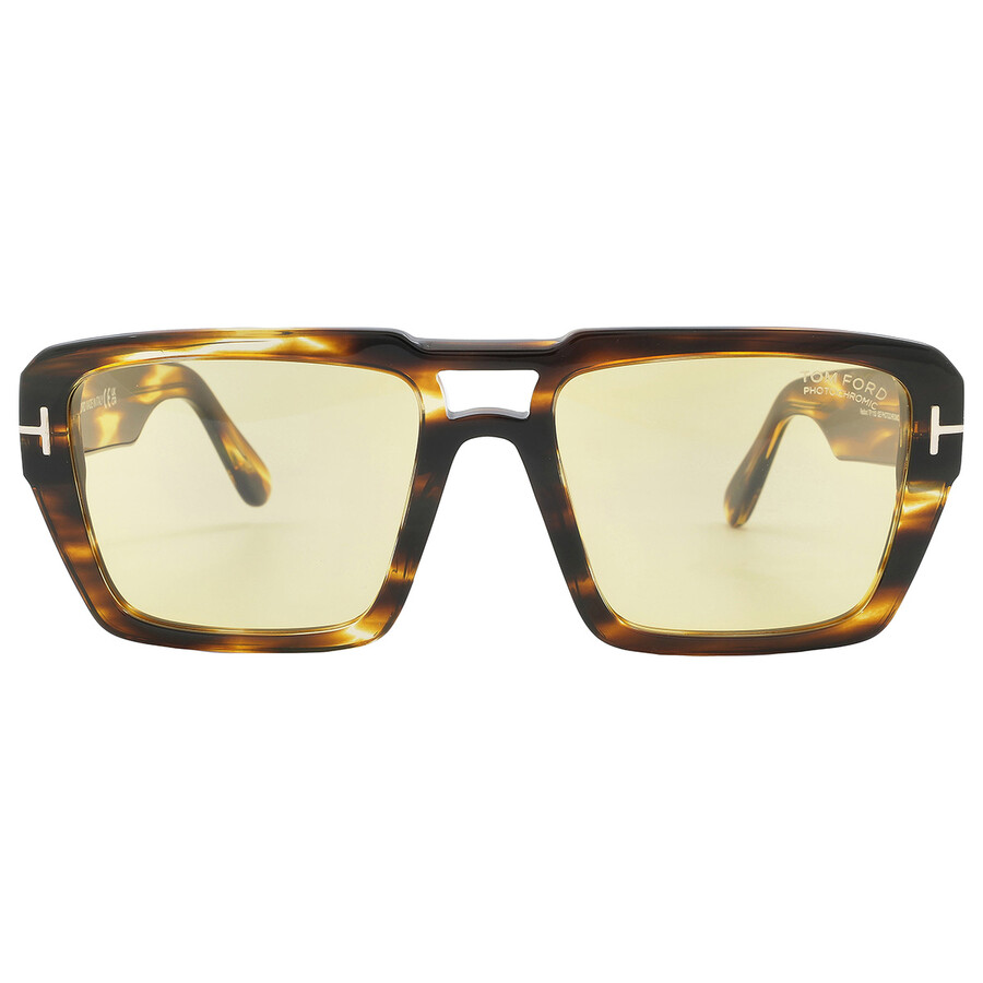 Tom Ford Redford Yellow Photochromatic Square Men's