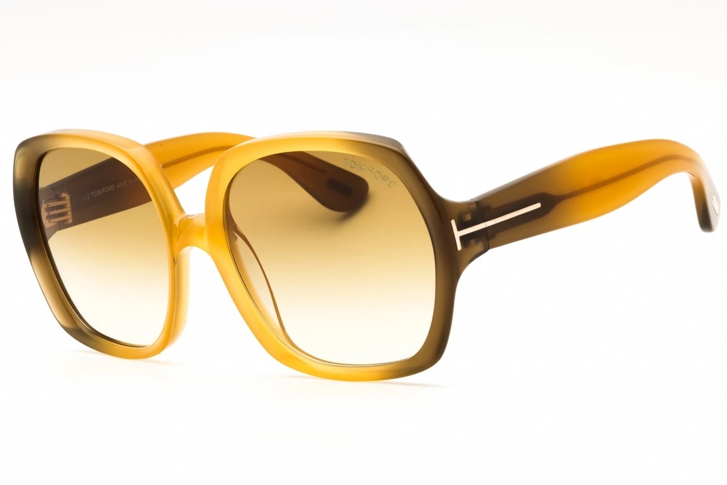 TOM FORD ブラウン・ゴールド サングラス TOM FORD トムフォード サングラス メンズ ブランド ゴールドフレーム
