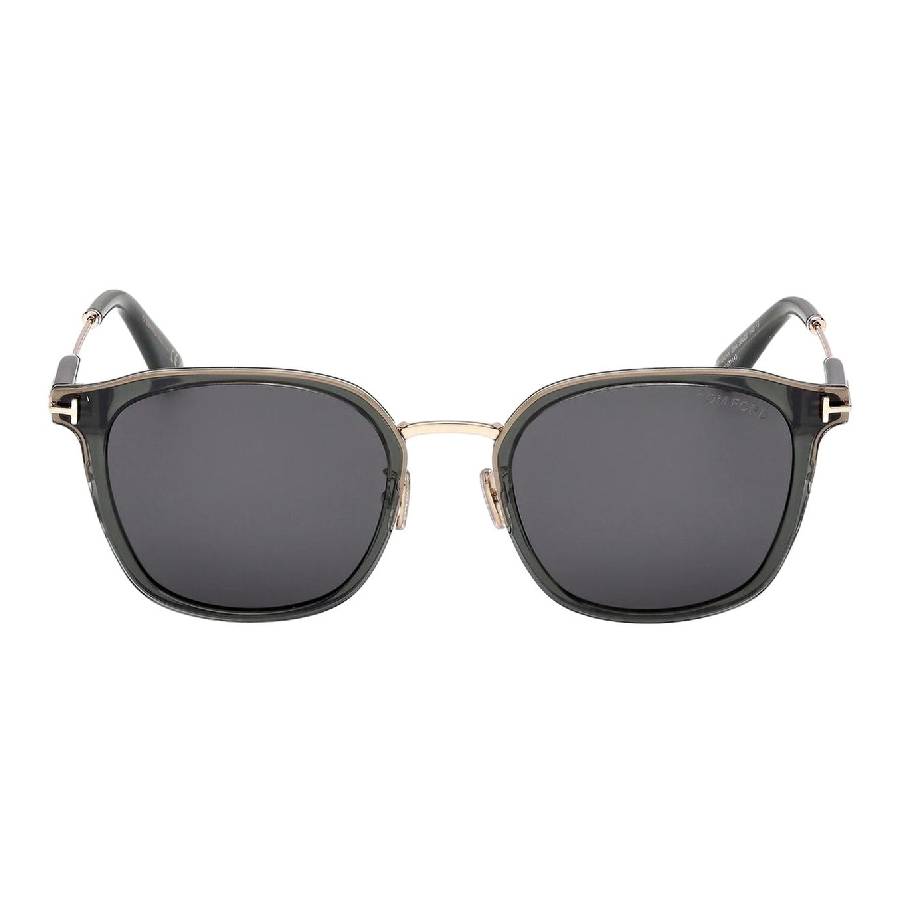 Tom Ford Smoke Square Men's Sunglasses FT1243-K 01A 55