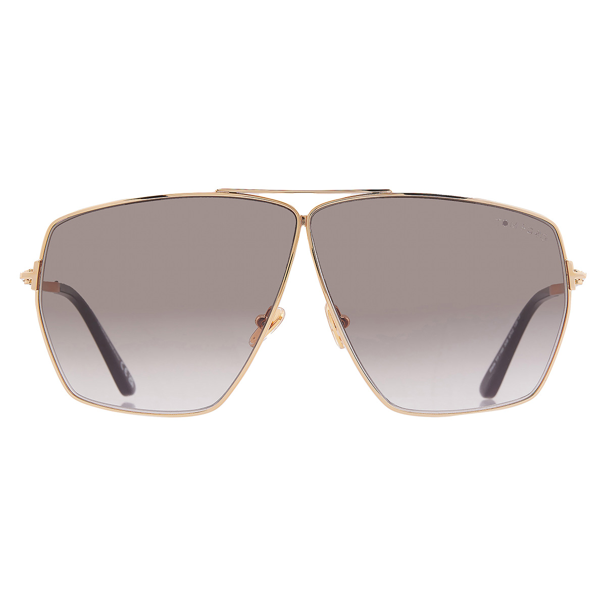 Tom Ford Stella Smoke Gradient Pilot Ladies Sunglasses  display picture 3
