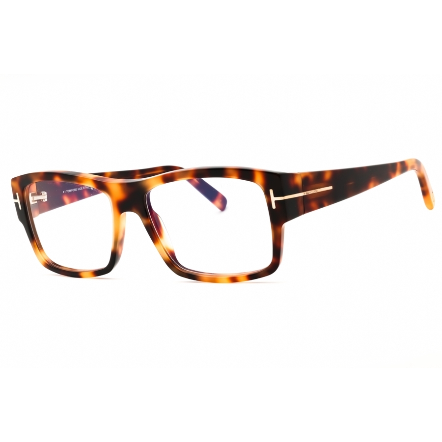 Tom Ford Unisex Brown Rectangular Eyeglass Frames Ft5941b
