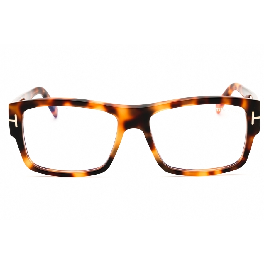 Tom Ford Unisex Brown Rectangular Eyeglass Frames Ft5941b