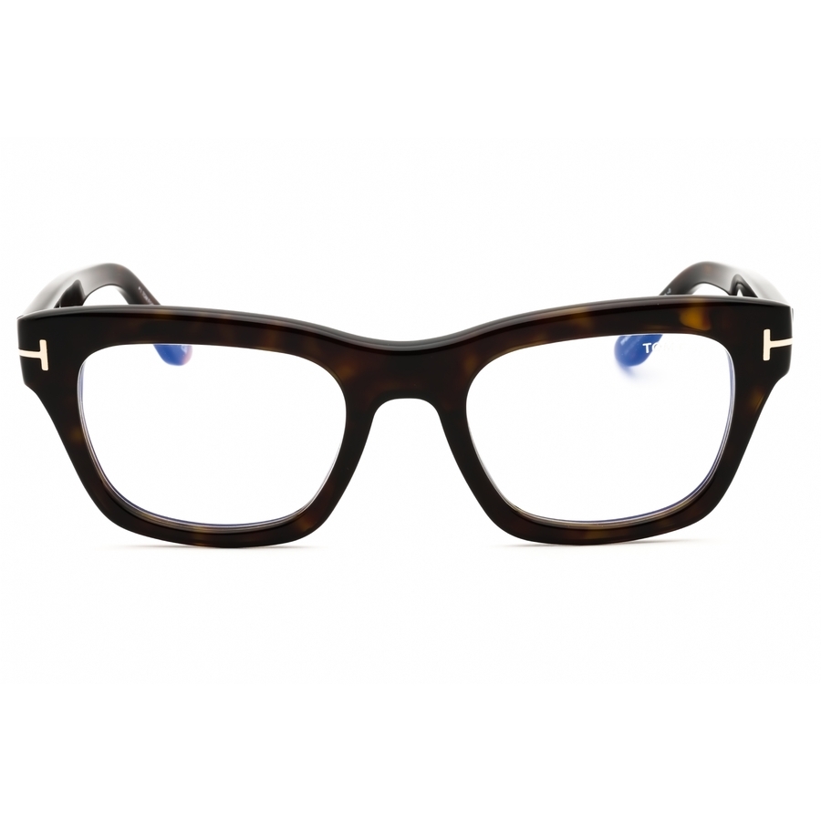 Tom Ford Unisex Brown Rectangular Eyeglass Frames Ft6036b
