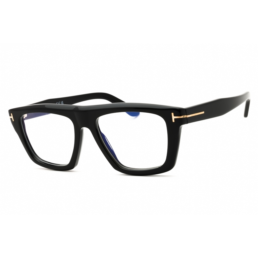 Tom Ford Blue Light Block Rectangular Unisex Eyeglasses Ft6059-b 001 54