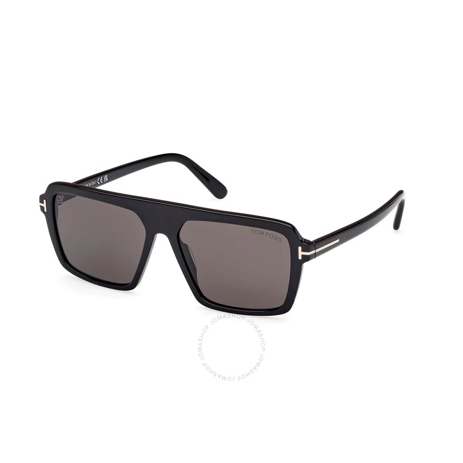 Tom Ford Vincent Smoke Square Men's Sunglasses Ft1176 01a 56