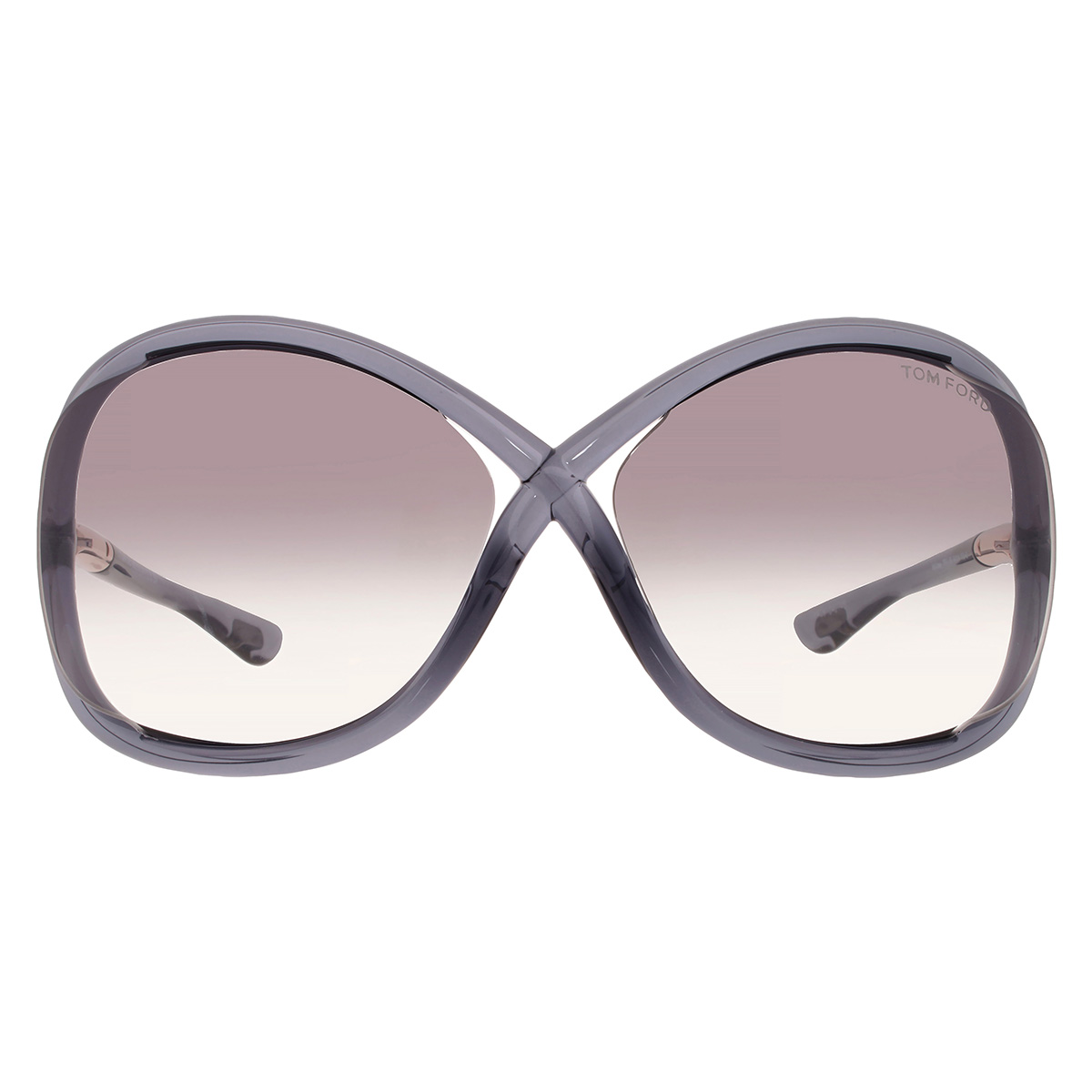 Tom Ford Whitney Smoke Gradient Oversized Ladies Sunglasses FT0009