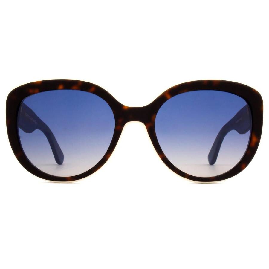 Tommy Hilfiger Blue Gradient Cat Eye Ladies Sunglasses Th 1354/s 0k18/uy 55