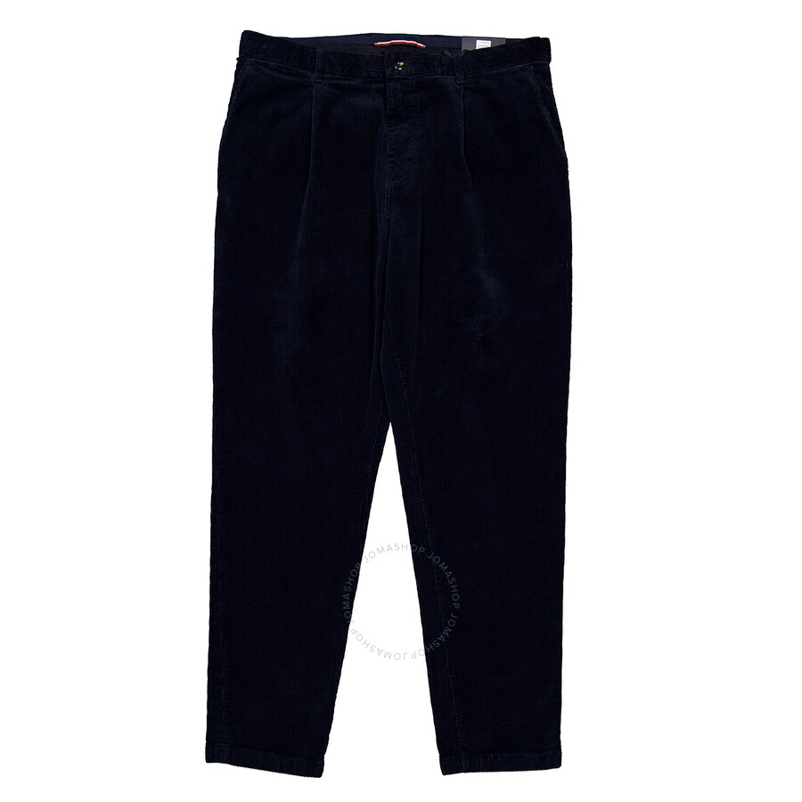 Tommy Hilfiger Corduroy Harlem Tapered Chinos In Beige