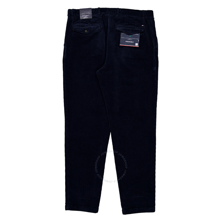 Tommy Hilfiger Corduroy Harlem Tapered Chinos In Beige