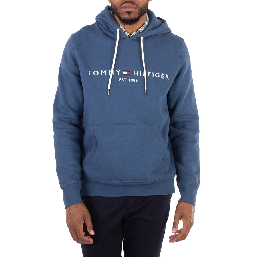 Cotton-Blend Drawstring Hoodie