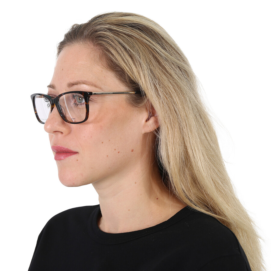 Tommy Hilfiger Demo Cat Eye Ladies Eyeglasses Th 1589 0086 53 In N/a