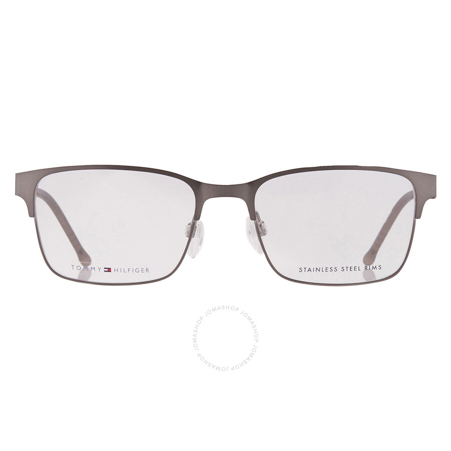 Tommy Hilfiger Demo Rectangular Men's Eyeglasses Th 1396 0r1x 53
