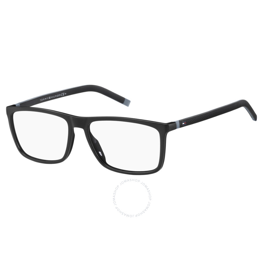 Tommy Hilfiger Demo Rectangular Men's Eyeglasses Th 1742 008a 56