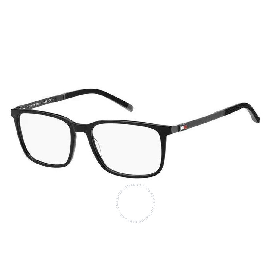 Tommy Hilfiger Demo Rectangular Men's Eyeglasses Th 1916 0807 55