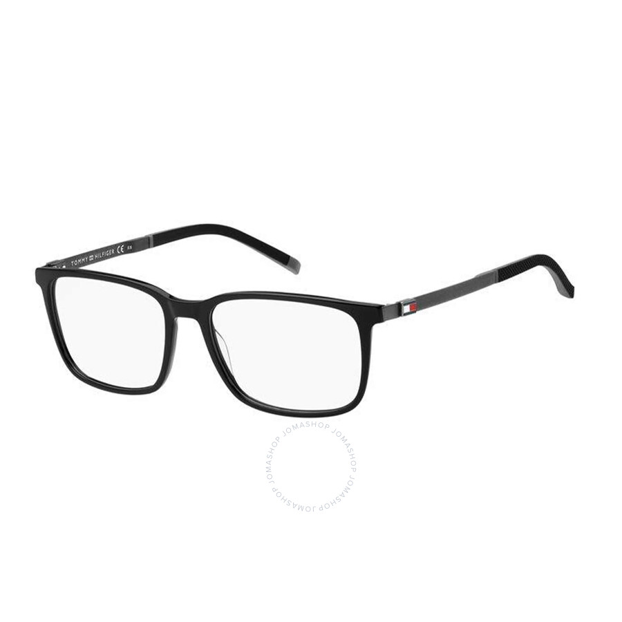 Tommy Hilfiger Demo Rectangular Men's Eyeglasses Th 1916 0807 57