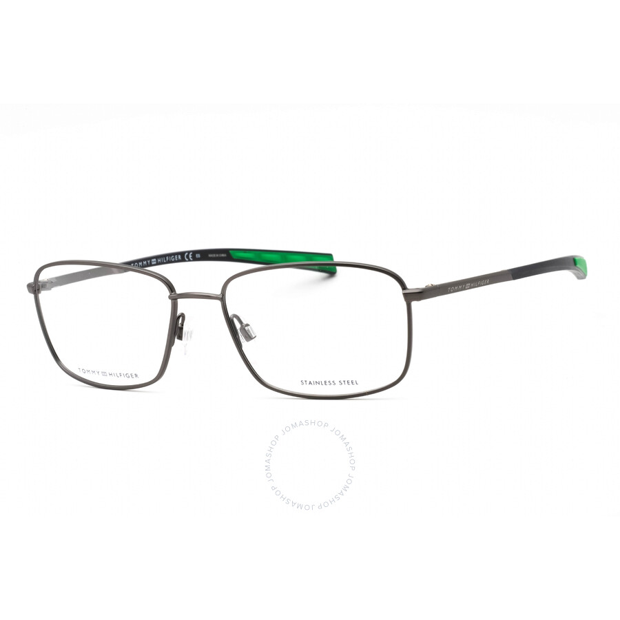 Tommy Hilfiger Demo Rectangular Men's Eyeglasses Th 1953 0r80 55