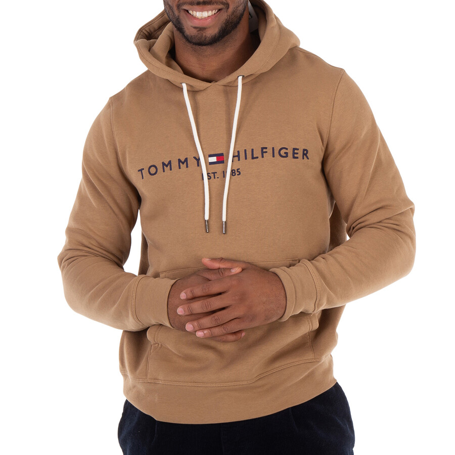 Embroidered Tommy Logo Hoodie
