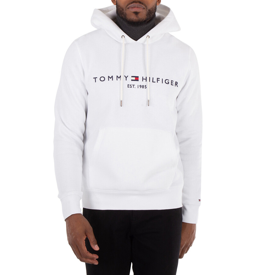 Embroidered Tommy Logo Hoodie
