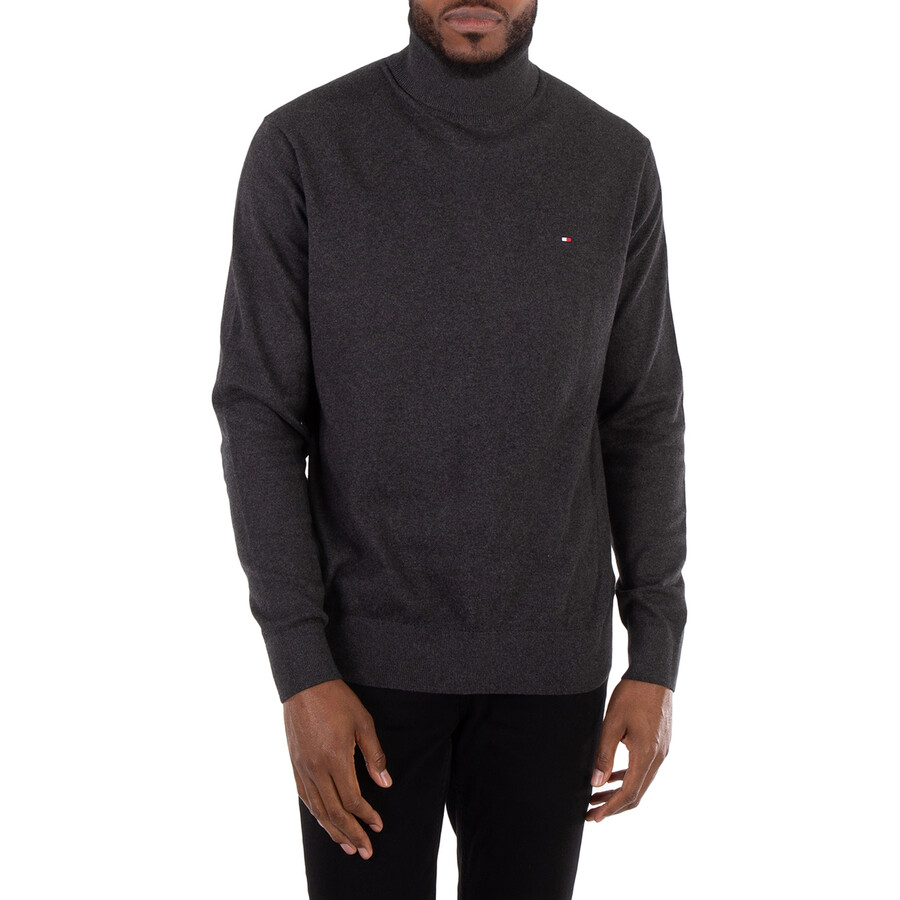 Flag-Embroidered Roll Neck Jumper