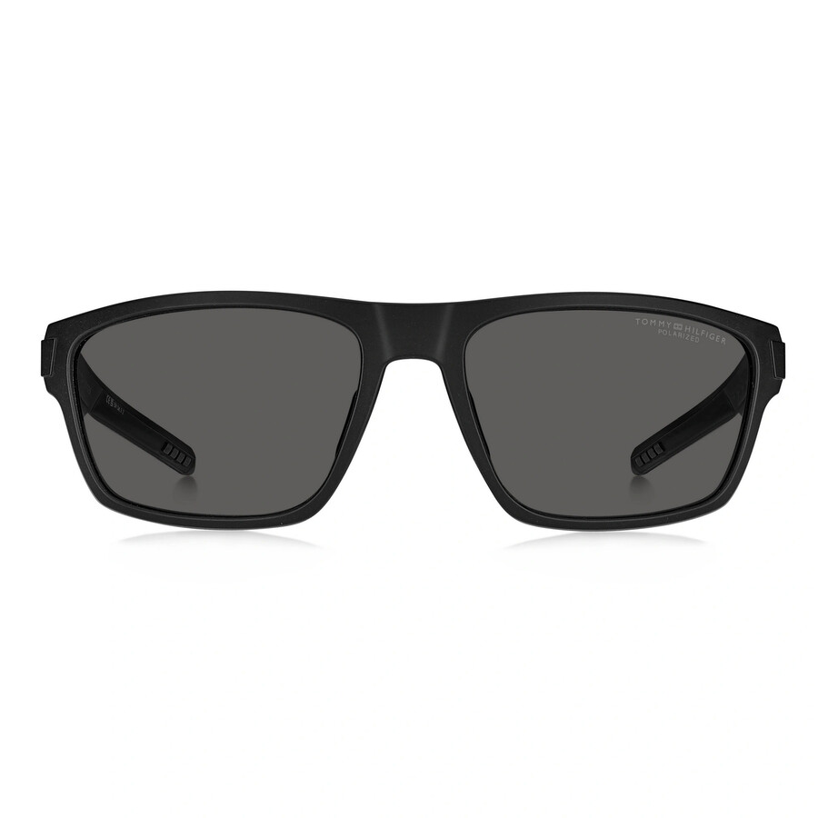 Tommy Hilfiger Polarized Grey Rectangular Men's Sunglasses Th 1978/s 0003/m9 60