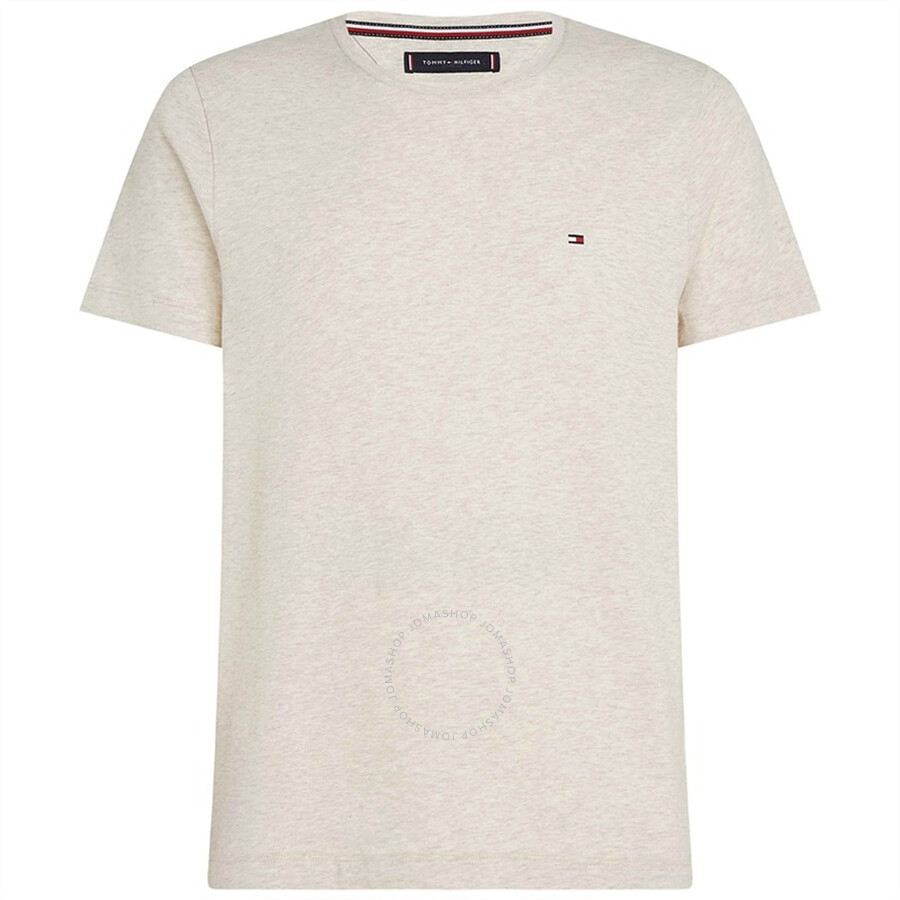 Tommy Hilfiger Slim-fit Flag Embroidery Cotton T-shirt