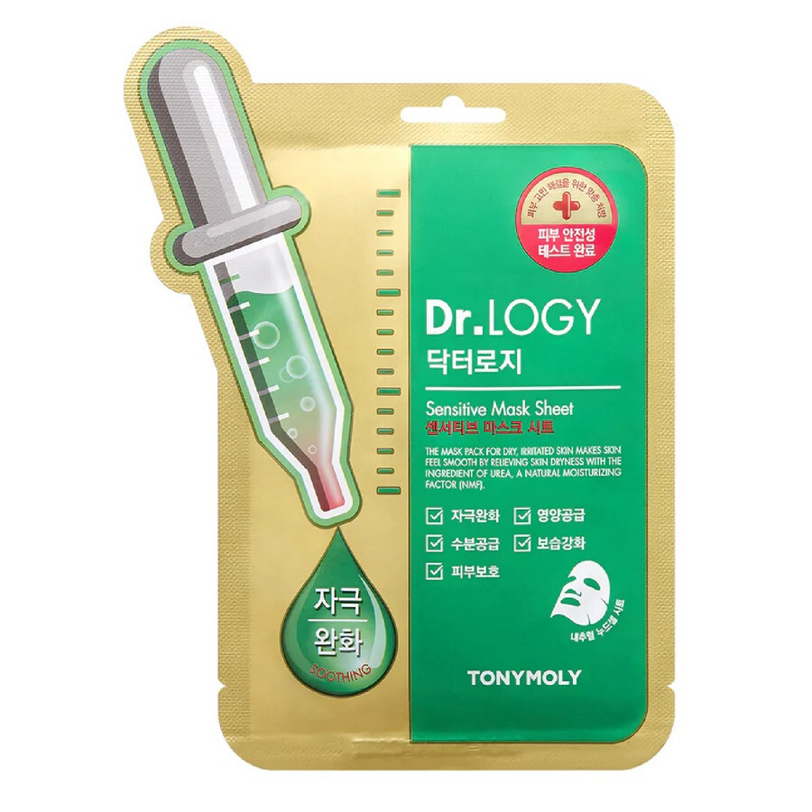 Tonymoly Ladies Dr.logy Soothing Sensitive Mask Sheet 0.8 oz Skin Care 8806194008813