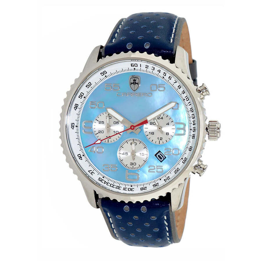 Torino Carrero Aureum Chronograph Tachymeter Blue Dial Men's Watch C1S7023-BU