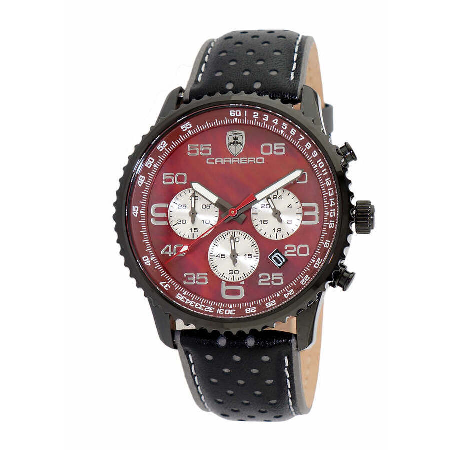 Torino Carrero Aureum Chronograph Tachymeter Chocolate Dial Men's Watch C1B7023-MR