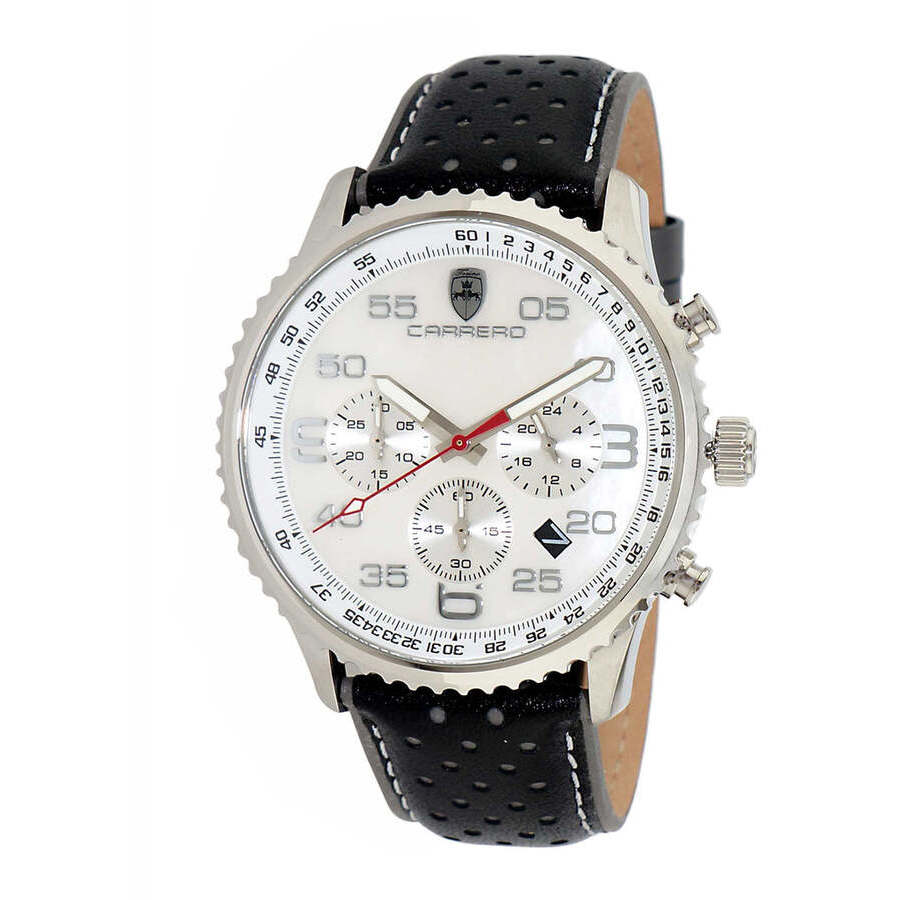 Torino Carrero Aureum Chronograph Quartz White Dial Men's Watch C1S7023-WT