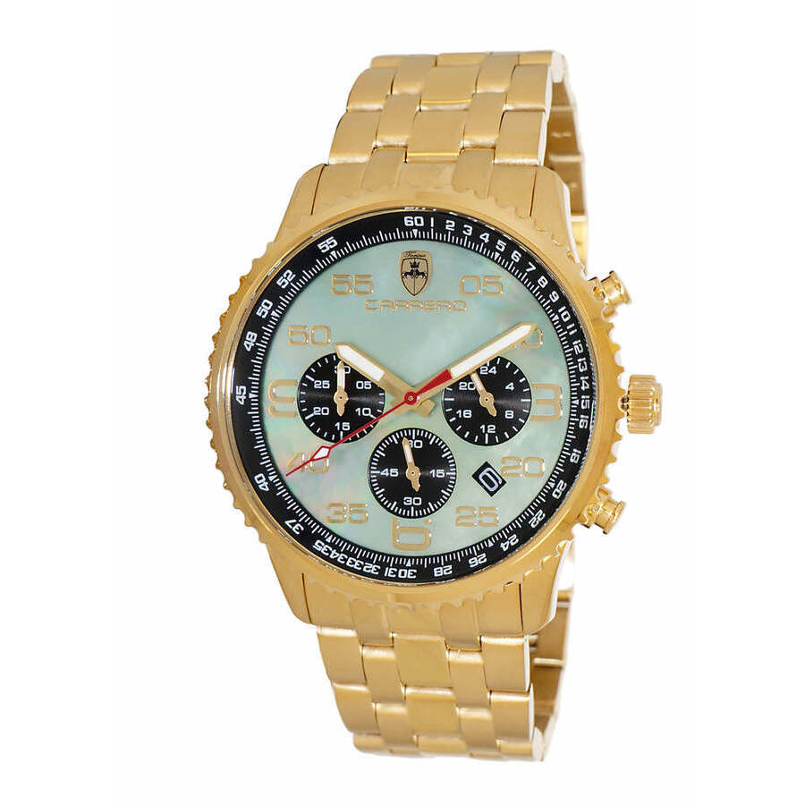 Torino Carrero Aureum-Mb Chronograph Quartz Green Dial Men's Watch C1G7022-GN