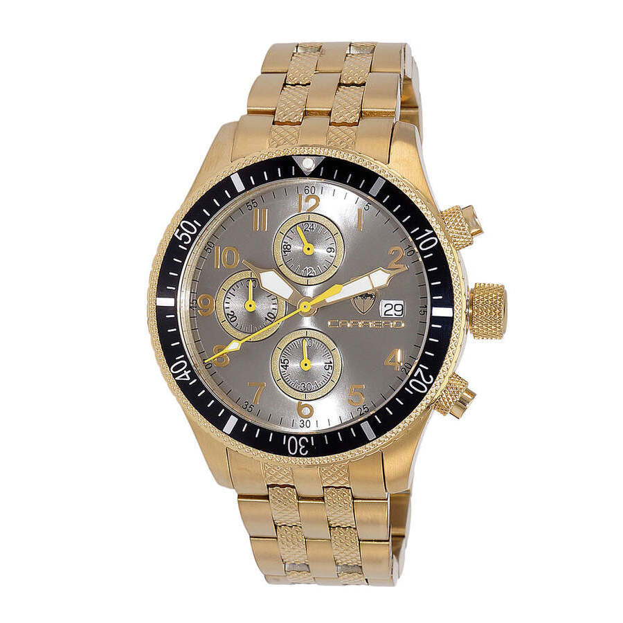 Torino Carrero LaserGraph Chronograph Quartz Silver Dial  display picture 1