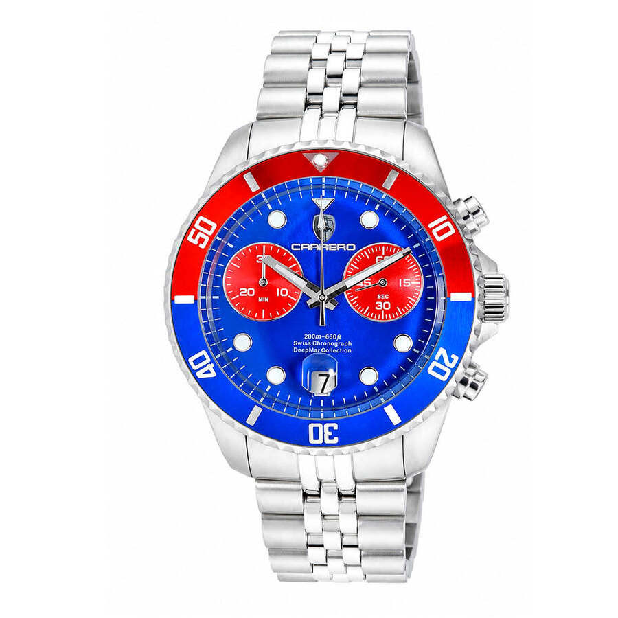 Torino Carrero Deepmar Chronograph Quartz Blue Dial Men's Watch C1S6644-BURD
