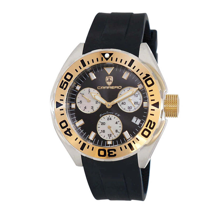 Torino Carrero Freezone-Ch Black Dial Men's Watch C1G8824-BK