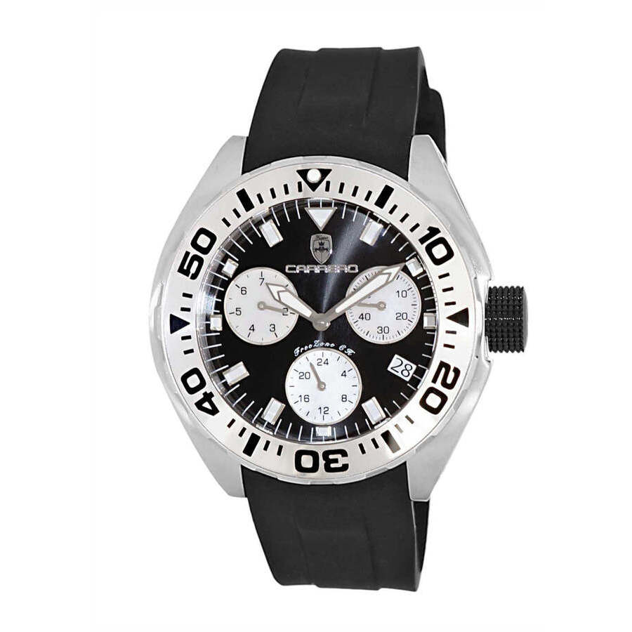 Torino Carrero Freezone-Ch Black Dial Men's Watch C1S8824-BK