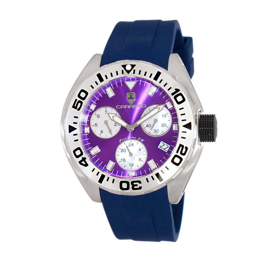 Torino Carrero Freezone-Ch Purple Dial Men's Watch C1S8824-PU_BU
