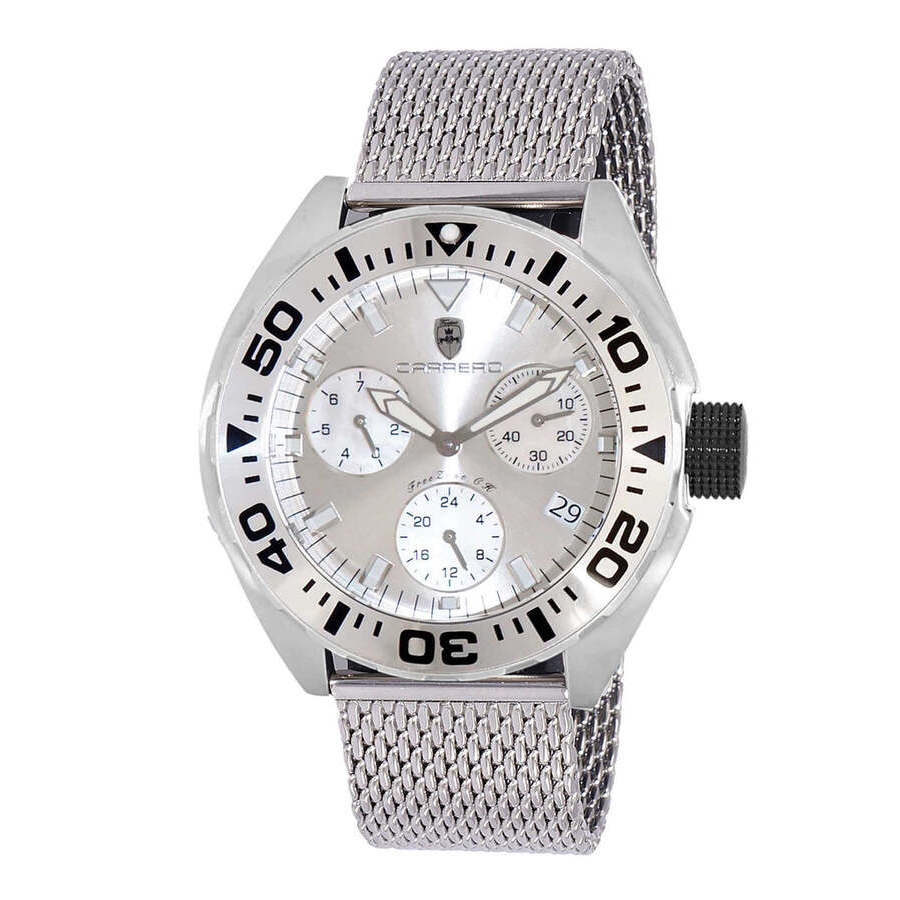 Torino Carrero Freezone-Ch White Dial Men's Watch C1S8824-WT_MESH
