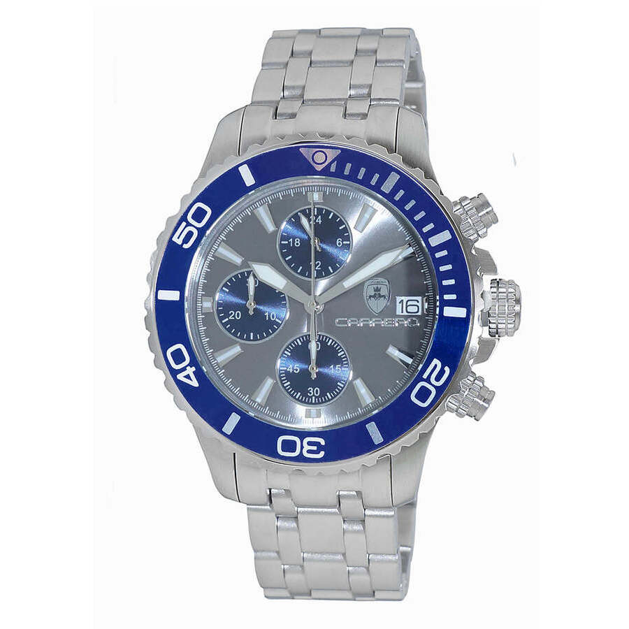 Torino Carrero Time Bold - Cx2 Chronograph Grey Dial Men's Watch