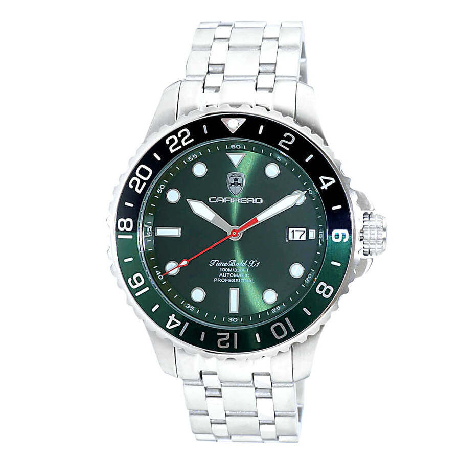 Torino Carrero Time Bold - X1 Green Dial Men's Watch C1S737GN-BK