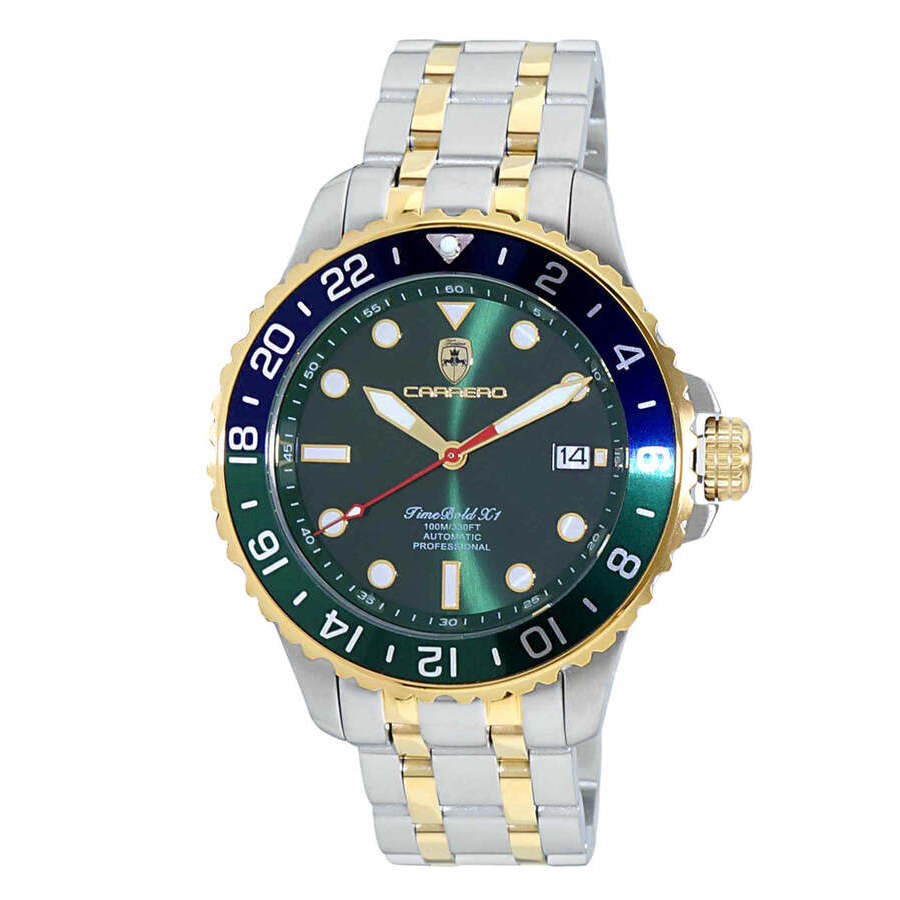 Torino Carrero Time Bold - X1 Green Dial Men's Watch C1TT737GN-BU