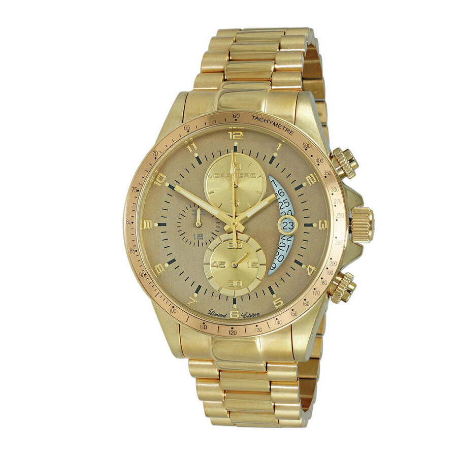 Torino Carrero Winner Circle Chronograph Quartz Brown Dial Men's Watch JC1GG101LBN