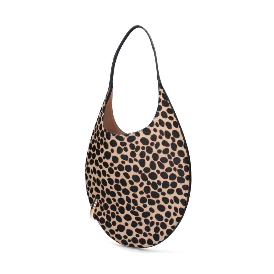 Tory Burch Animal Print Hobo Bag Pierced