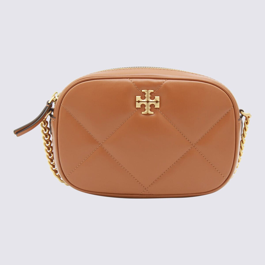 Tory Burch Brown Leather Shoulder Bag In Brown