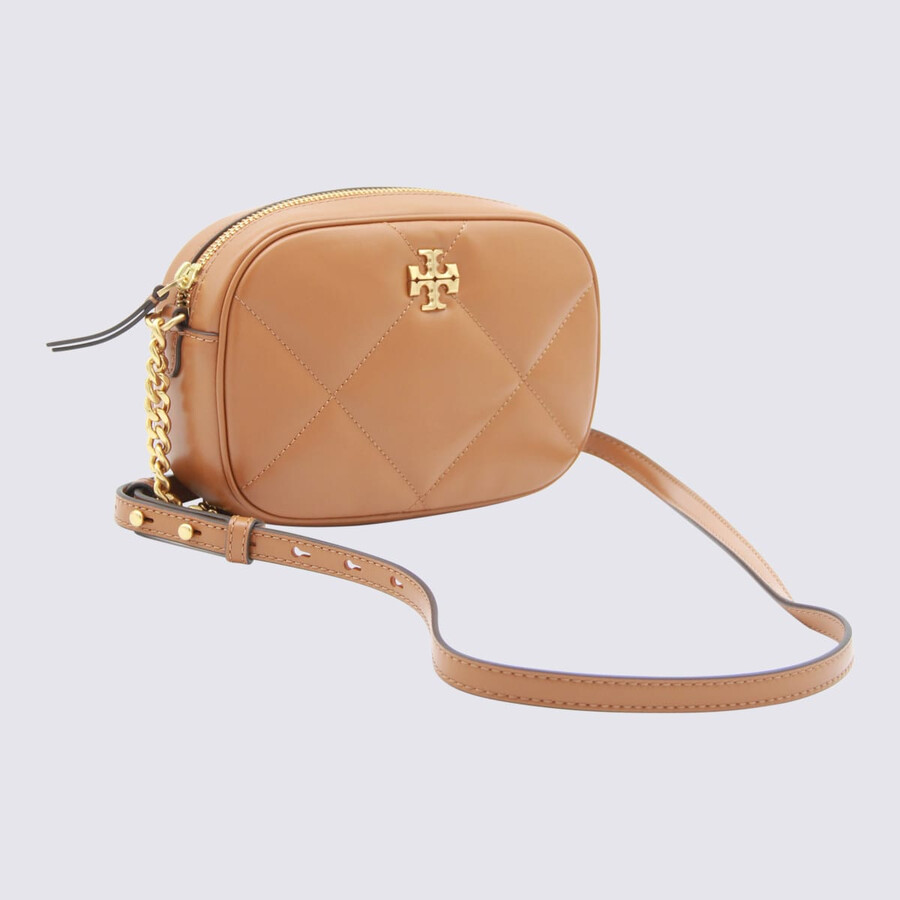 Tory Burch Brown Leather Shoulder Bag In Brown