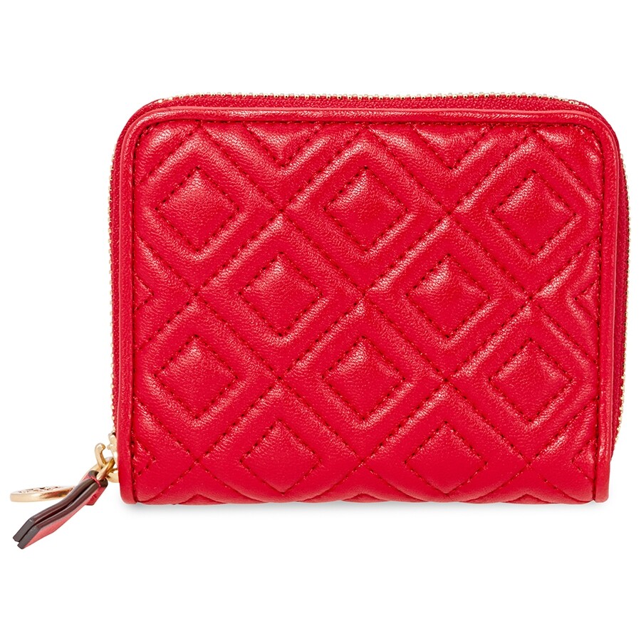 Tory Burch Fleming Medium Wallet Red Tory Burch Handbags